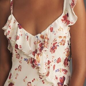Anthro LetMeBe floral dress. Perfect summer dress